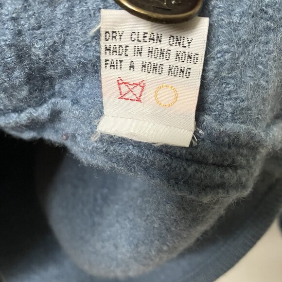 Vintage D'allairds Cardigan‎ Womens XL Boiled Wool Knit Granny Cottagecore - Picture 7 of 11